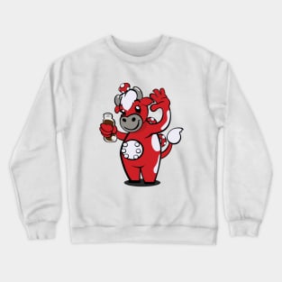 Moo Pop Drinks Crewneck Sweatshirt